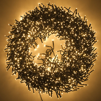 PerfectLED Clusterverlichting | 24.8 meter | PerfectLED (3000 leds, Timer, Binnen/Buiten, Extra warm wit) AGL550370 K151002335 - 3