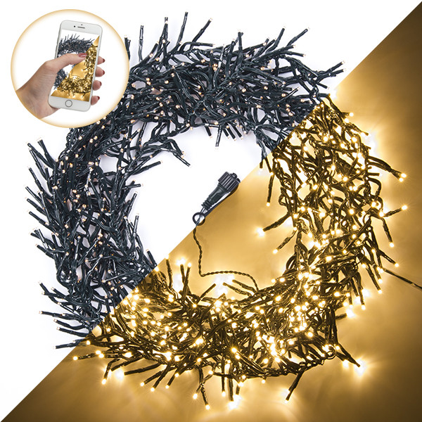 PerfectLED Clusterverlichting met app | 8.5 meter (768 leds, Bluetooth, Dimbaar, Binnen/Buiten, Warm wit) AX8718710 K150302112 - 1
