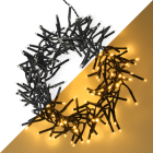 Clusterverlichting op batterijen | 1.9 meter | PerfectLED (192 leds, Warm wit, Timer, Binnen/Buiten)