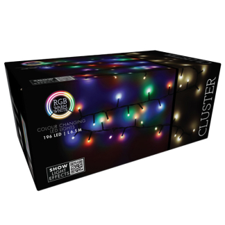 PerfectLED Compact kerstverlichting | 11.5 meter | PerfectLED (196 leds, Gekleurd, Afstandsbediening, Binnen/Buiten) AGB000100 K151200184