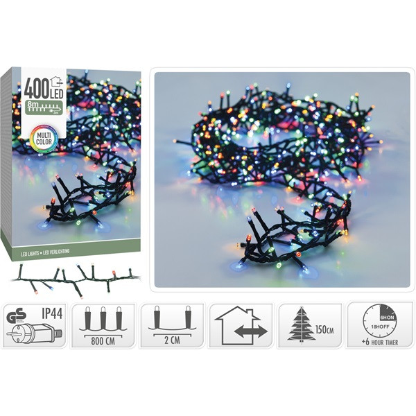 PerfectLED Compact kerstverlichting | 11 meter | PerfectLED (400 leds, Binnen/Buiten, Gekleurd) AX8530200 AX8560200 K151200032 - 5