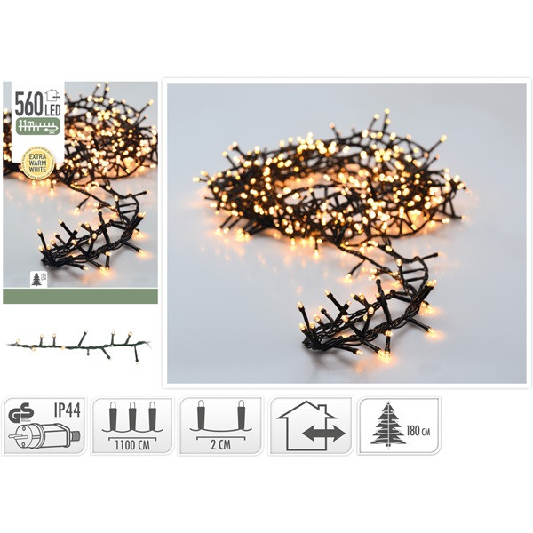 PerfectLED Compact kerstverlichting | 14 meter | PerfectLED (560 leds, Binnen/Buiten, Extra warm wit) AX8530310 AX8560310 K151200037 - 5