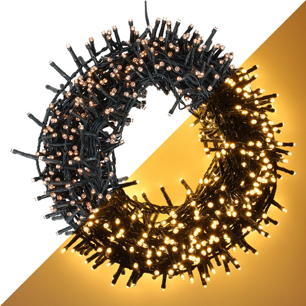 PerfectLED Compact kerstverlichting | 23 meter | PerfectLED (1000 leds, Timer, Binnen/Buiten, Extra warm wit) AGL560340 K151002300 - 1