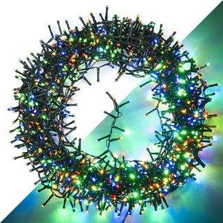 PerfectLED Compact kerstverlichting | 27 meter | PerfectLED (1200 leds, Timer, Binnen/Buiten, Gekleurd) AGL560250 K151002294 - 1