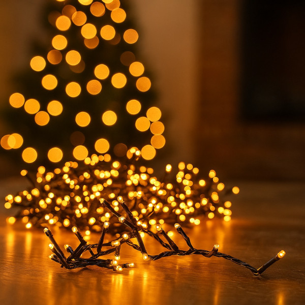 PerfectLED Compact kerstverlichting op batterijen | 4.5 meter | PerfectLED (200 leds, Warm wit, Batterijen, Timer, Binnen/Buiten) AX8417710 K151200204 - 7