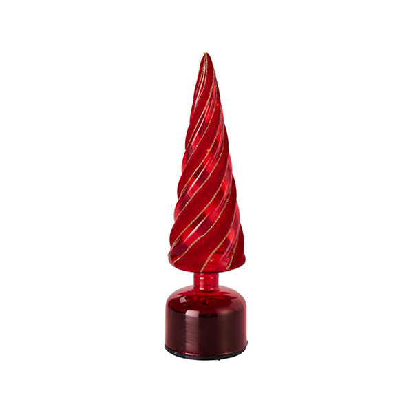 PerfectLED Decoratie kerstboom | PerfectLED | 33 x 10 cm (Led, Batterijen, Timer, Glas) ABR826810 K151002133 - 1
