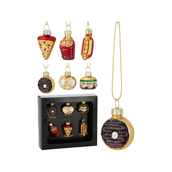 PerfectLED Fastfood kerst ornament | PerfectLED | 6 stuks (Glas) ABR221840 K151002132 - 8