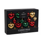 PerfectLED Hart kerst ornament | PerfectLED | 16 stuks (Rood/Groen/Goud) AVS102070 K151002198 - 1