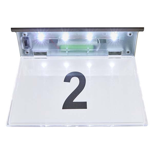 PerfectLED Huisnummer | PerfectLED (Solar, Led, Incl. stickerset met cijfers en letters) HET.LL.0152.425.XX K170103331 - 3