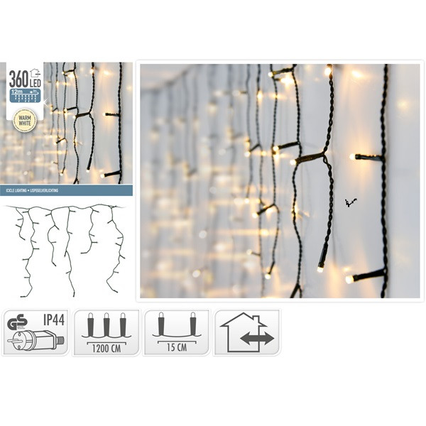 PerfectLED IJspegelverlichting | 15 meter | PerfectLED (360 leds, Binnen/Buiten, Warm wit) AX8401240 K150302731 - 4