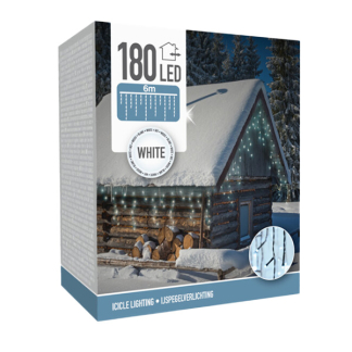 PerfectLED IJspegelverlichting | 9 meter | PerfectLED (180 leds, Binnen/Buiten, Koud wit) AX8400230 K151200189 - 5