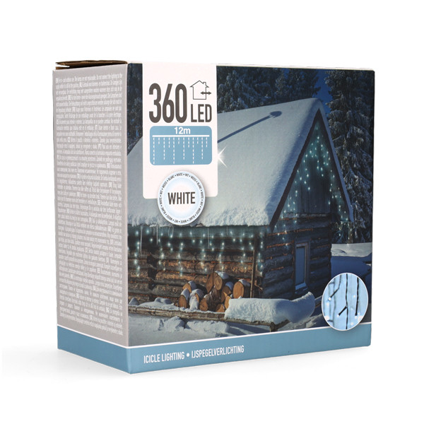PerfectLED IJspegelverlichting multi action | 15 meter (360 leds, Binnen/Buiten, Koud wit) AX8400240 A151200190 - 7