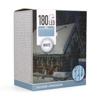 PerfectLED IJspegelverlichting multi action | 9 meter (180 leds, Binnen/Buiten, Koud wit) AX8400230 A151200189 - 7