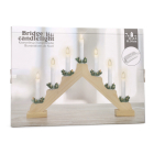 PerfectLED Kaarsenbrug | PerfectLED | 30 x 41 x 6 cm (7 leds, Elektrisch, Naturel, Hout) AX5390110 K150303798 - 4