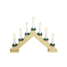 PerfectLED Kaarsenbrug | PerfectLED | 30 x 41 x 6 cm (7 leds, Elektrisch, Naturel, Hout) AX8000095 K150303798 - 1