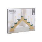 PerfectLED Kaarsenbrug | PerfectLED | 33 x 41 x 6 cm (7 leds, Batterijen, Timer, Naturel, Hout) AX8000180 K150303796 - 4