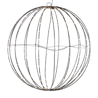 PerfectLED Kerst lichtbol | Ø 50 cm (320 leds, Extra warm wit, Binnen/Buiten, Metaal) AMZ141280 AX2200220 K150303793 - 2