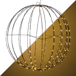 PerfectLED Kerst lichtbol | Ø 50 cm (320 leds, Extra warm wit, Metaal) AX2200220 K150303793 - 1