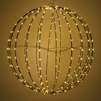 PerfectLED Kerst lichtbol | Ø 50 cm (320 leds, Extra warm wit, Metaal) AX2200220 K150303793 - 3