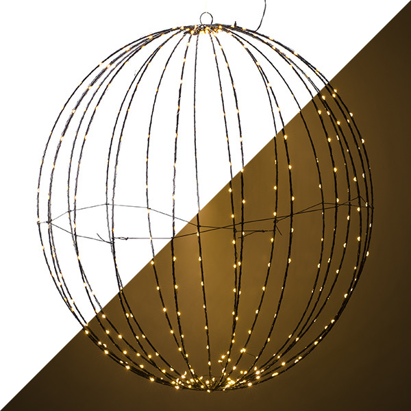 PerfectLED Kerst lichtbol | Ø 60 cm (400 leds, Extra warm wit, Metaal) AMZ141300 AX2200240 K150303794 - 1