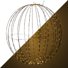 Kerst lichtbol | Ø 60 cm (400 leds, Extra warm wit, Metaal)