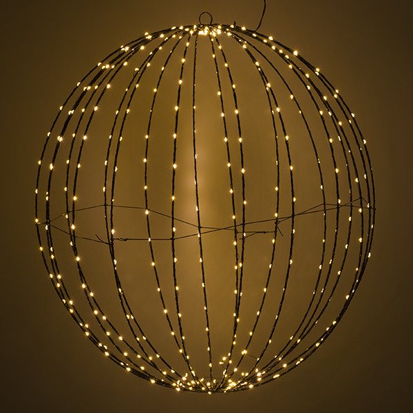 PerfectLED Kerst lichtbol | Ø 60 cm (400 leds, Extra warm wit, Metaal) AMZ141300 AX2200240 K150303794 - 3