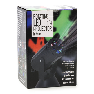 PerfectLED Kerst projector | PerfectLED | 20 m² bereik (Gekleurd, 4 patronen, Roterend, Binnen) AXY000700 K151000812 - 7