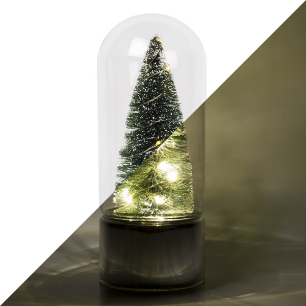Sleutel Kan weerstaan Glad Kerst stolp multi action | 20 centimeter (LED, Batterijen) PerfectLED  Kabelshop.nl