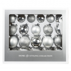 PerfectLED Kerstballen | 42 stuks (Glas, Zilver) ACT504510 K151000242