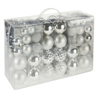 PerfectLED Kerstballen | PerfectLED | 100 stuks (Zilver) AVS104210 K151002200 - 1