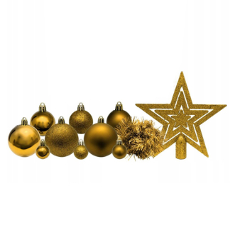 PerfectLED Kerstballen | PerfectLED | 54 stuks (Piek, Slinger, Goud) ACS108000 K151000828 - 2