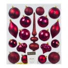 PerfectLED Kerstballen - 19 stuks (Piek, Rood) CAN214920 K151000224 PerfectLED Kerstballen - 19 stuks (Piek, Rood) CAN214920 K151000224