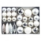 PerfectLED Kerstballen - 31 stuks (Blauw, Zilver, Wit) CAN207320 K151000220 PerfectLED Kerstballen - 31 stuks (Blauw, Zilver, Wit) CAN207320 K151000220
