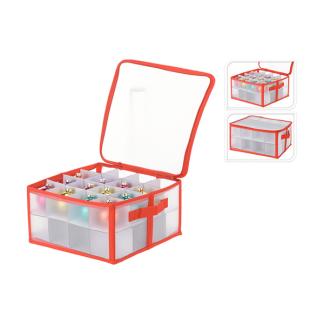 PerfectLED Kerstballen opbergbox | PerfectLED | 33.5 x 33.5 x 17.5 cm 170490810 K151000947