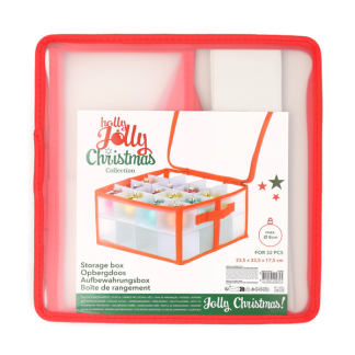 PerfectLED Kerstballen opbergbox | PerfectLED | 33.5 x 33.5 x 17.5 cm 170490810 K151000947 - 3