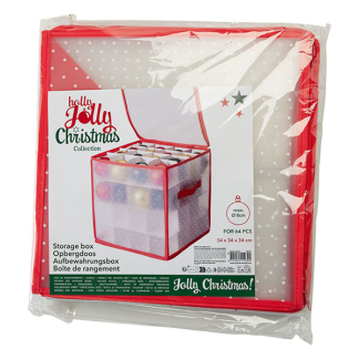 PerfectLED Kerstballen opbergbox | PerfectLED | 34 x 34 x 34 cm 170499780 K151002276 - 5