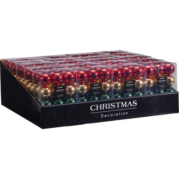 PerfectLED Kerstballen set | PerfectLED | Ø 3 cm | 24 stuks (3-kleurig) AVS100070 K151002193 - 4