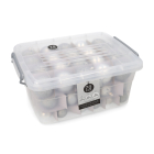 PerfectLED Kerstballen set | PerfectLED | 70 stuks (Zilver) ACS300310 K151000945 - 3