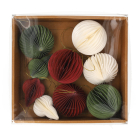 PerfectLED Kerstballen set | PerfectLED | 8 cm | 9 stuks (Papier, 3-kleurig) A64102820 K151000959 - 3