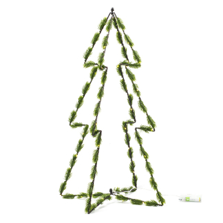 PerfectLED Kerstboom met verlichting | 65 x 38 cm (50 LEDs, Timer, Batterij, Binnen) AMZ105900 K150303876 - 