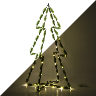 PerfectLED Kerstboom met verlichting | 65 x 38 cm (50 LEDs, Timer, Batterij, Binnen) AMZ105900 K150303876 - 