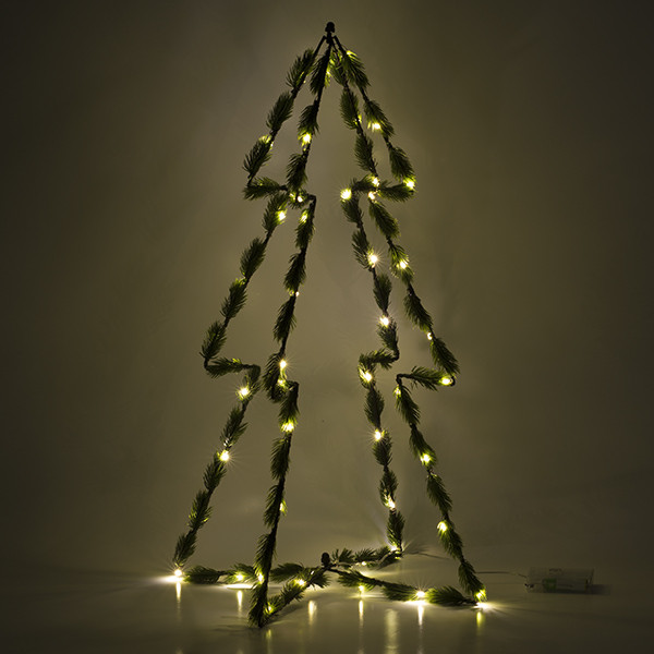 PerfectLED Kerstboom met verlichting | 65 x 38 cm (50 leds, Timer, Batterij, Binnen) AMZ105900 K150303876 - 3