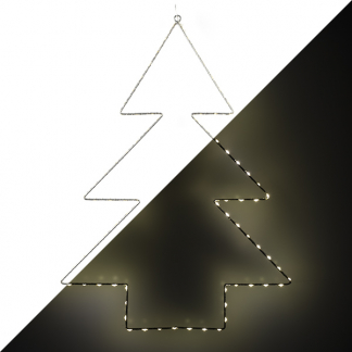 PerfectLED Kerstboom met verlichting (78 leds, 46 x 60.5 centimeter, Knipperend, Timer, Binnen/Buiten) AX5307720 K150303709 - 1