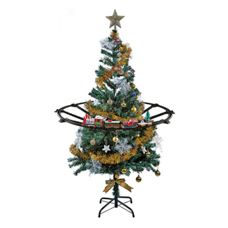 PerfectLED Kerstboom trein | PerfectLED (23 delig, Bewegend, Batterijen, Licht, Geluid, Kunststof) S27600070 K151000765 - 5