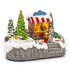 PerfectLED Kerstdorp - Speelgoedwinkel (LED, Bewegend, Batterij, Binnen) ABG100860-3 K151000335 PerfectLED Kerstdorp - Speelgoedwinkel (LED, Bewegend, Batterij, Binnen) ABG100860-3 K151000335