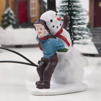 PerfectLED Kerstdorp accessoire | PerfectLED | 10-delig (Led, Batterijen, Klein kerstdorpje) ABG102030 K151000827 - 5