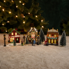 PerfectLED Kerstdorp accessoire | PerfectLED | 14-delig (Led, Batterijen, Klein kerstdorpje) ABG102060 K151002121 - 3