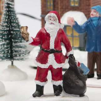 PerfectLED Kerstdorp accessoires | PerfectLED (10 stuks, led, Batterijen, Klein kerstdorpje) ABG102030 K151000827 - 4
