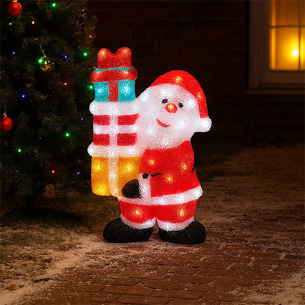 PerfectLED Kerstfigfuur kerstman | PerfectLED | 26 x 18 x 4.15 cm (60 leds, Binnen/Buiten) AGX100120 K151001033 - 3