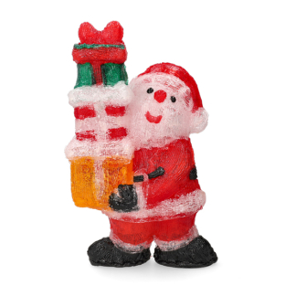 PerfectLED Kerstfigfuur kerstman | PerfectLED | 26 x 18 x 4.15 cm (60 leds, Binnen/Buiten) AGX100120 K151001033